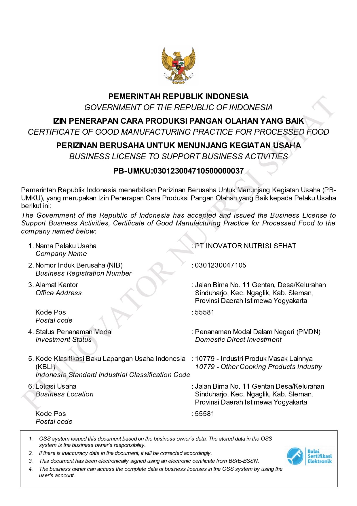 IP CPPOB 10779 Cuka Makan Page 0001