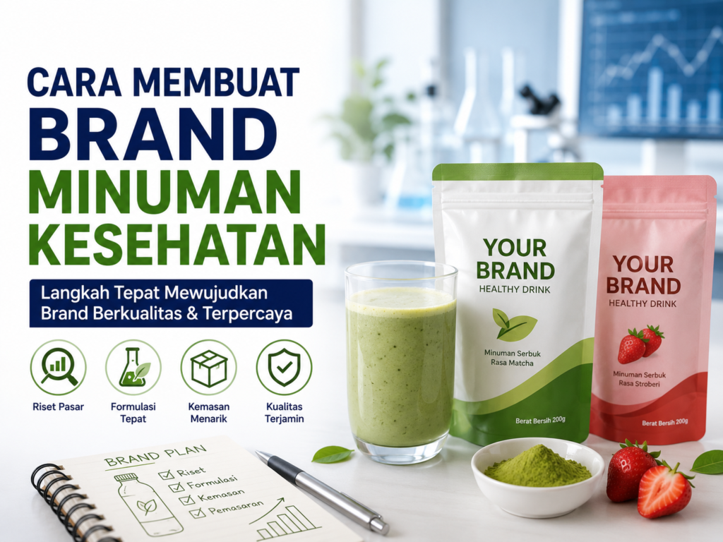 cara membuat brand minuman kesehatan