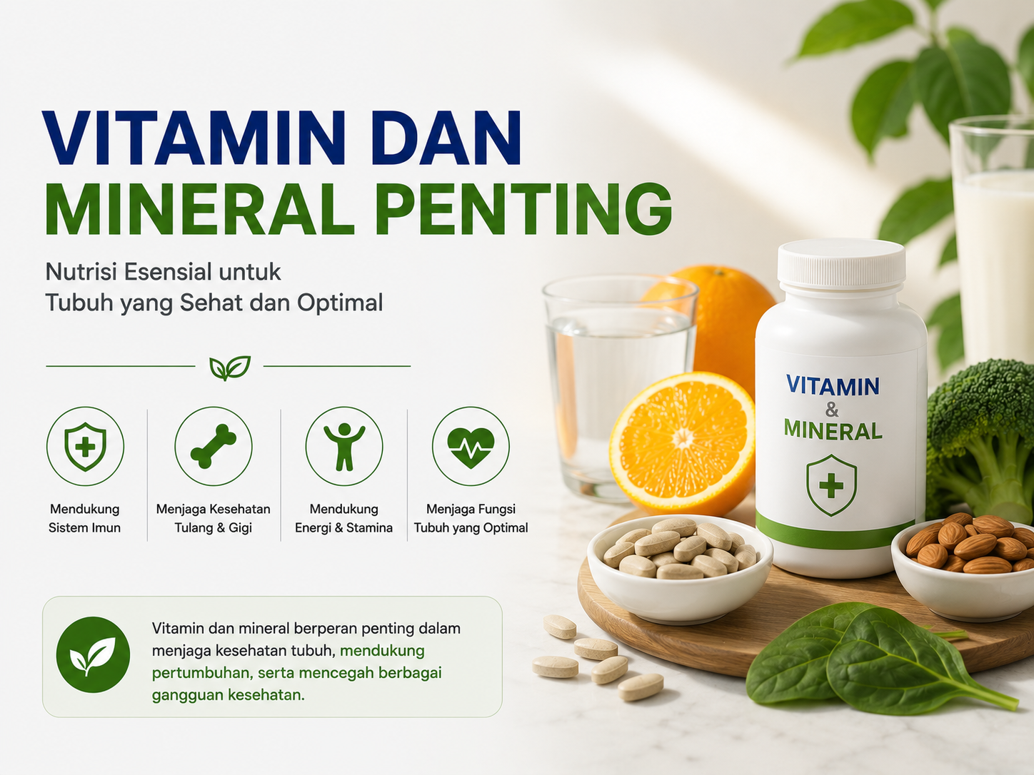 vitamin dan mineral penting