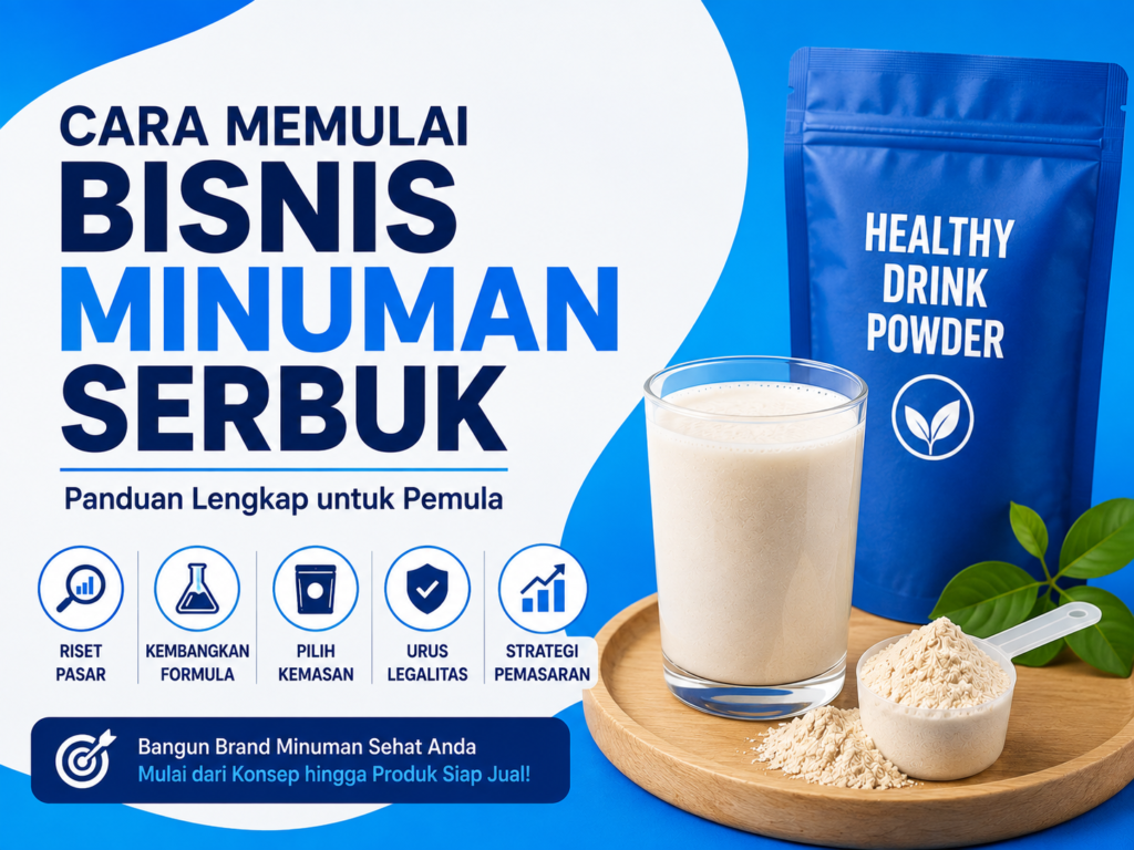 Cara Memulai Bisnis Minuman Serbuk: Panduan untuk Brand Pemula cara memulai bisnis minuman serbuk panduan untuk brand pemula