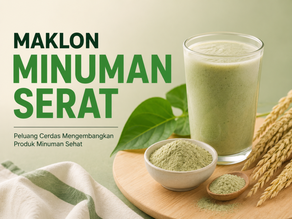 Maklon Minuman Serat: Peluang Mengembangkan Produk Minuman Sehat maklon minuman serat