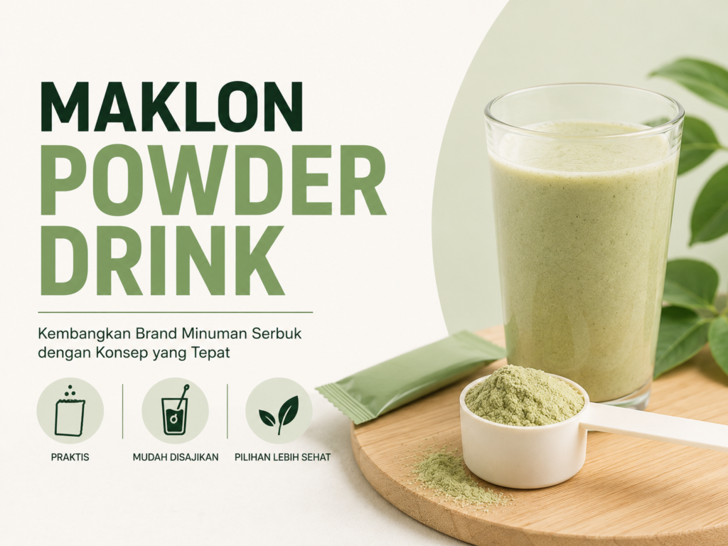 Maklon Powder Drink: Peluang Mengembangkan Brand Minuman Serbuk Sendiri maklon powder drink