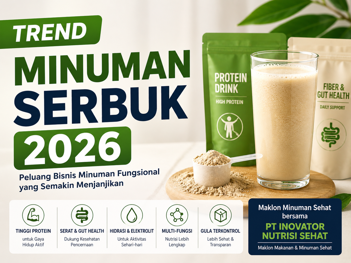 trend minuman serbuk