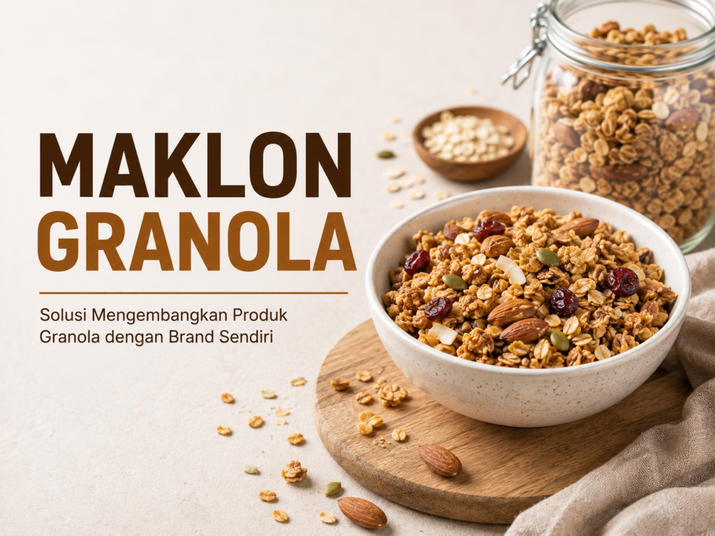 Maklon Granola: Solusi Mengembangkan Brand Granola Sendiri maklon granola
