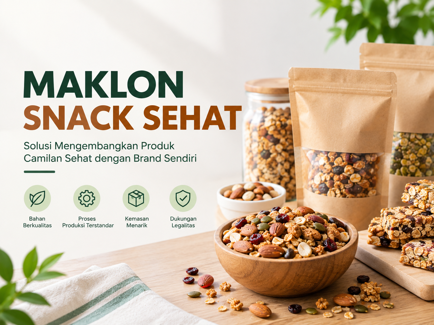 maklon snack sehat
